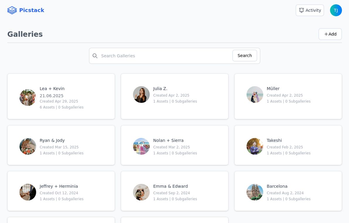 Dashboard Screenshot