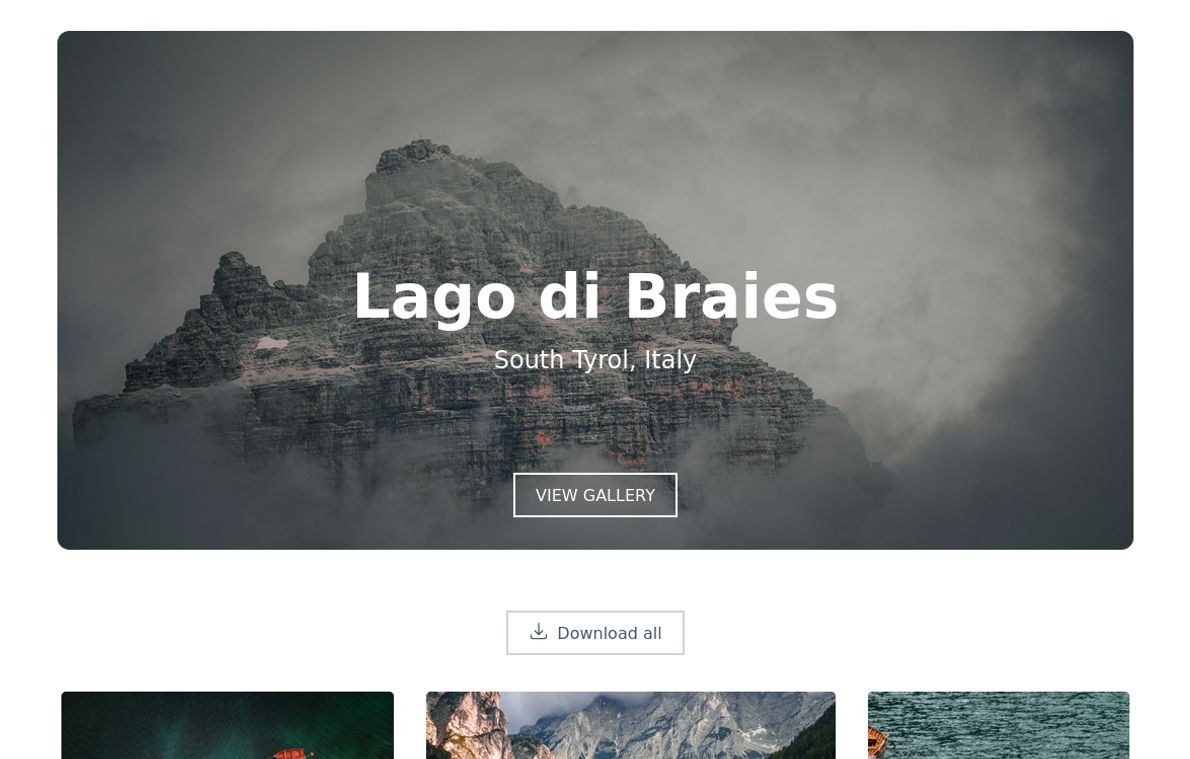 Landscape Gallery Screenshot